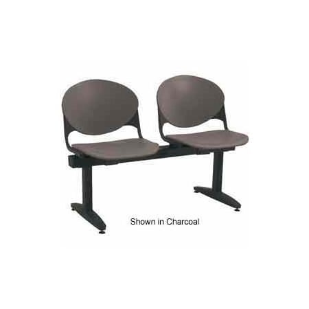 Kfi KFI Beam Seating - 2 Cool Gray Seats 2-SEAT BEAM-P06 Cool Grey